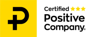 Positive Company - Certified 3 etoiles - Fond blanc - RVB